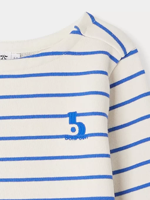 Child Bonpoint Tops | T-Shirt Baudelaire Bleu