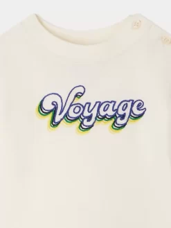 Newborn & Baby Bonpoint Tops | T-Shirt Cai Blanc Lait