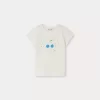 Child Bonpoint Tops | T-Shirt Capricia Blanc Lait