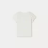 Child Bonpoint Tops | T-Shirt Capricia Blanc Lait