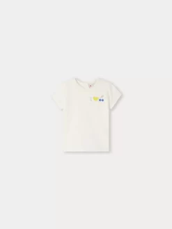 Newborn & Baby Bonpoint Tops | T-Shirt Cira Blanc Lait