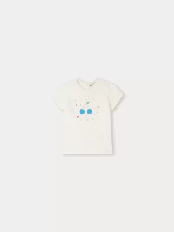 Newborn & Baby Bonpoint Tops | T-Shirt Cira Blanc Lait