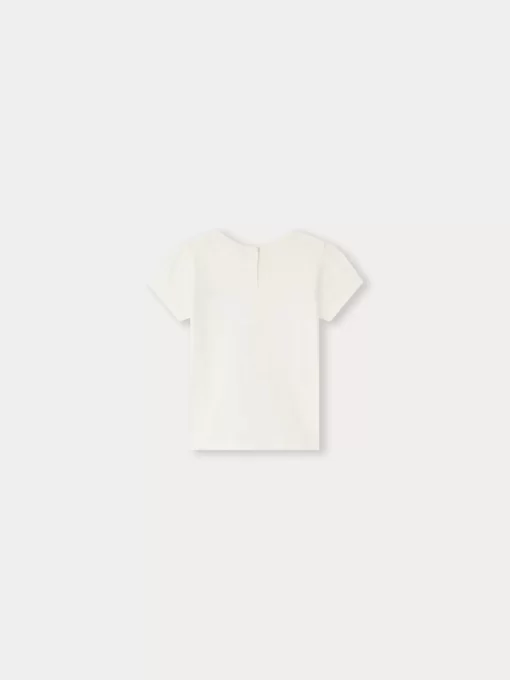 Newborn & Baby Bonpoint Tops | T-Shirt Cira Blanc Lait