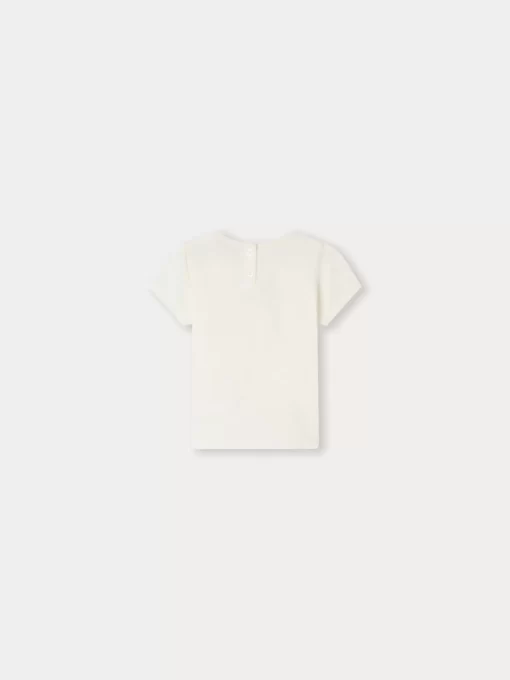 Newborn & Baby Bonpoint Tops | T-Shirt Cira Blanc Lait