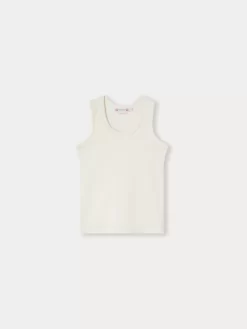 Child Bonpoint Tops | T-Shirt Coline Blanc Lait