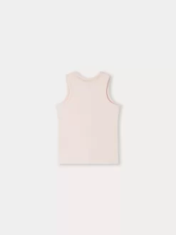 Child Bonpoint Tops | T-Shirt Coline Rose Petale