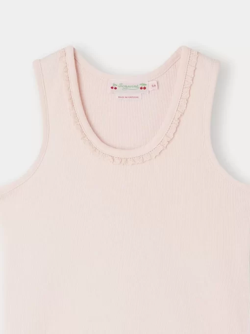 Child Bonpoint Tops | T-Shirt Coline Rose Petale