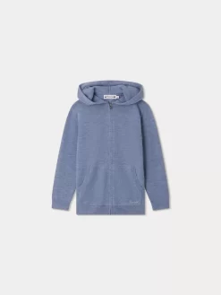 Child Bonpoint Cardigans And Sweaters | Tylcy Cardigan Gray Blue