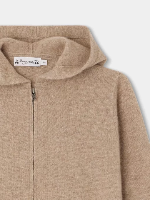 Child Bonpoint Cardigans And Sweaters | Tylcy Cardigan Praline