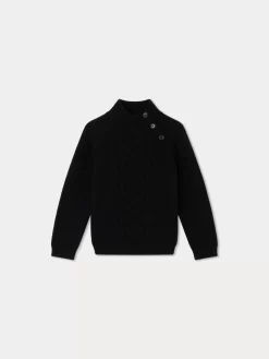 Child Bonpoint Cardigans And Sweaters | Tyoto Sweater Black