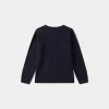 Child Bonpoint Cardigans And Sweaters | V-Neck Sweater For Boys Navy