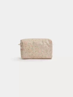 Newborn & Baby Bonpoint Childcare | Zippered Pouch Pink Flowers