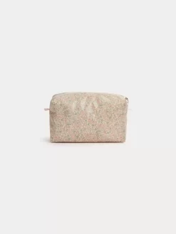 Newborn & Baby Bonpoint Childcare | Zippered Pouch Pink Flowers